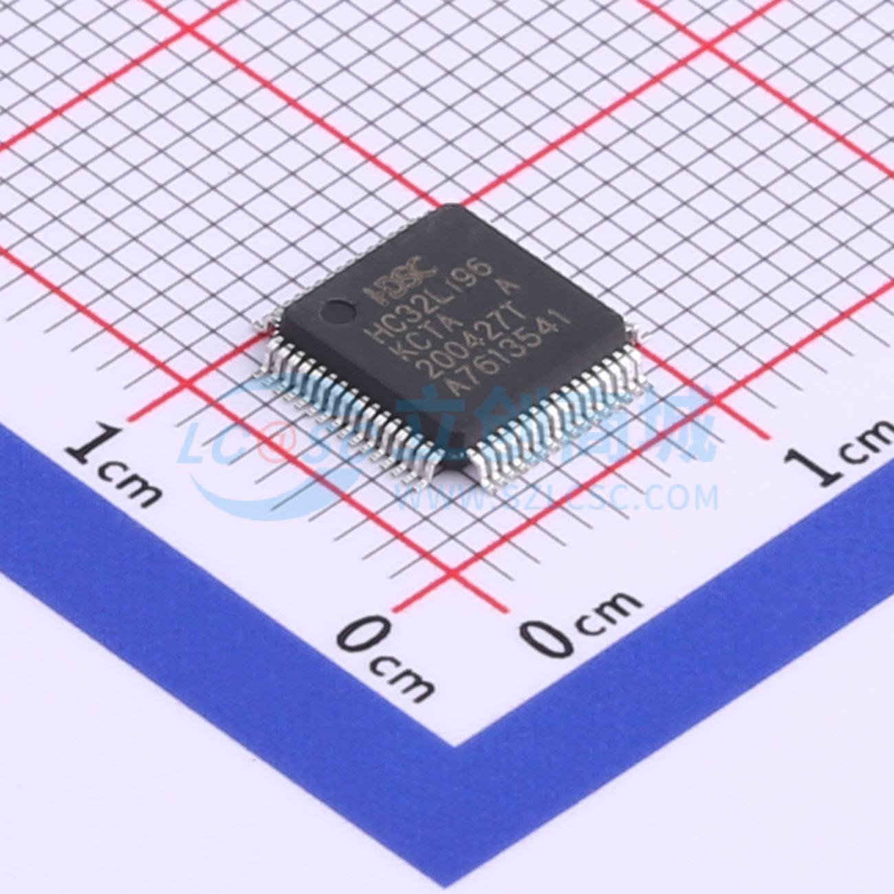 HC32L196KCTA-LQ64实物图