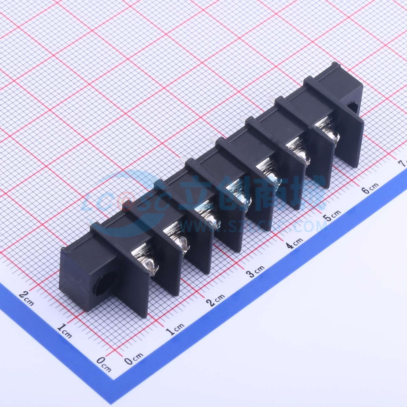 点击查看大图 KF25CM-7.62-7P实物图