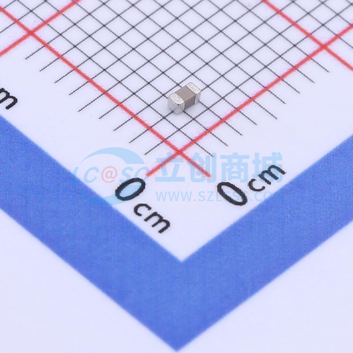 点击查看大图 TCC0603COG391J500CT实物图