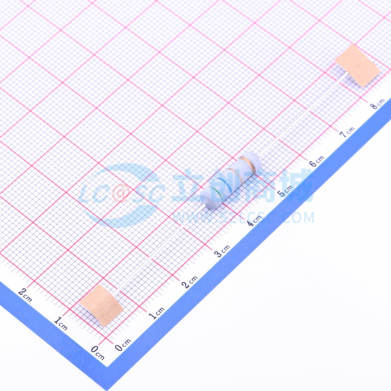 点击查看大图 MOF3WS-5.6Ω±5%T实物图