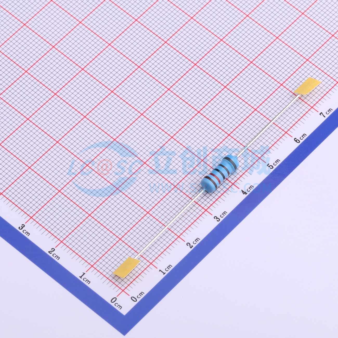 MF1W-1.2KΩ±1%T实物图