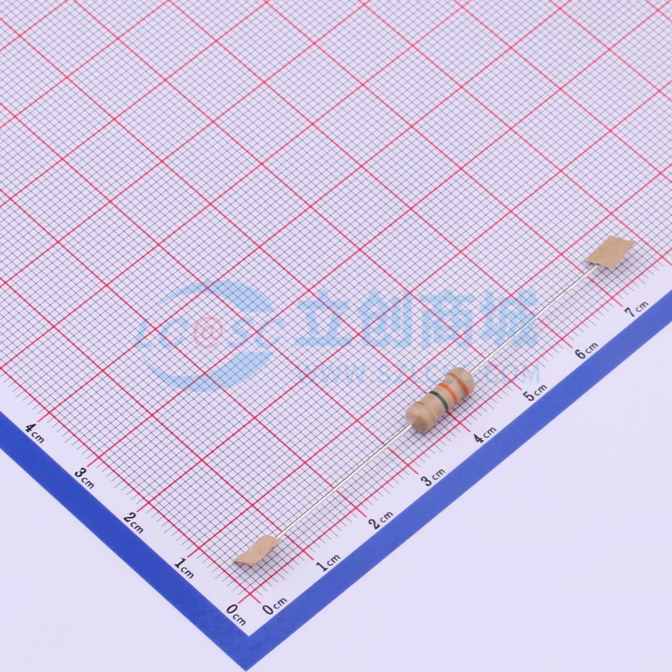 点击查看大图 CR1W-3M3±5%-6T63实物图