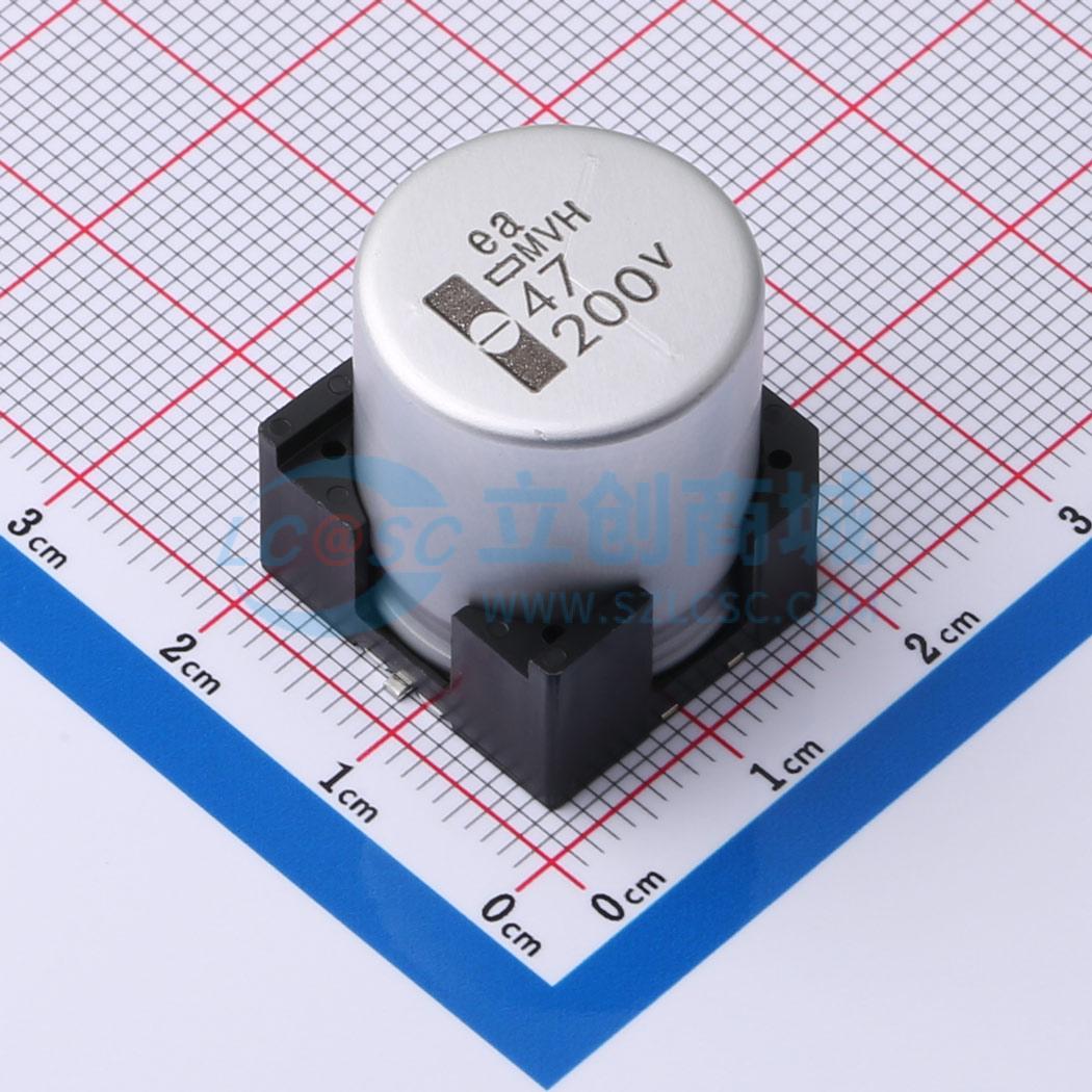 EMVH201GRA470MMN0S实物图