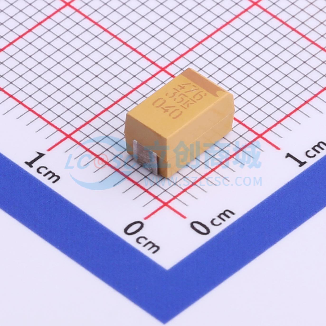 点击查看大图 T495X476K035ATE300实物图