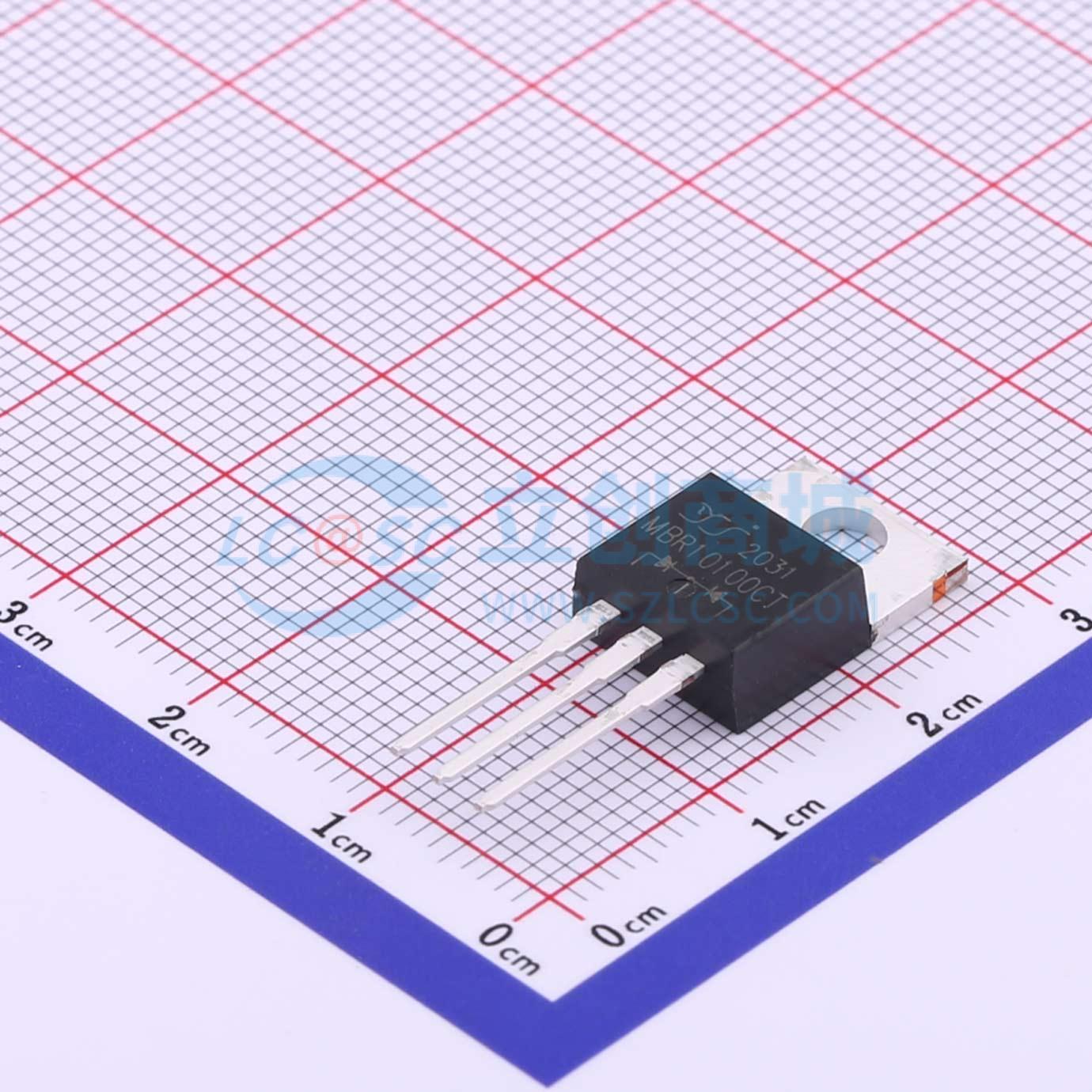 点击查看大图 MBR10100CT实物图