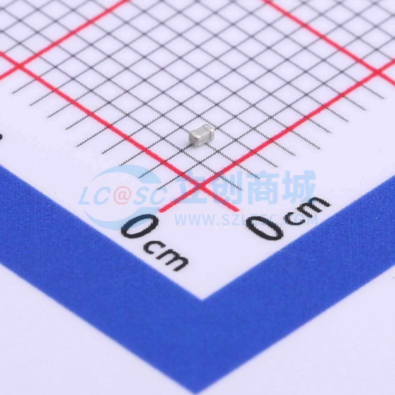 CC0402CRNPO8BN100实物图