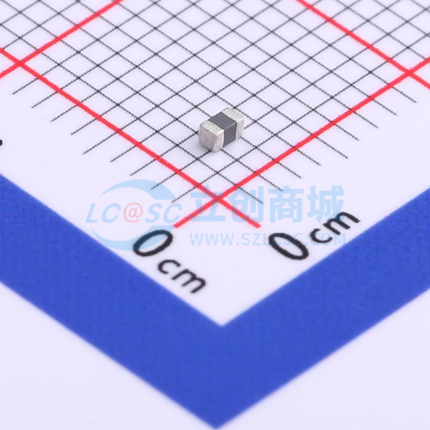 HPZ1608D601-R50TF实物图