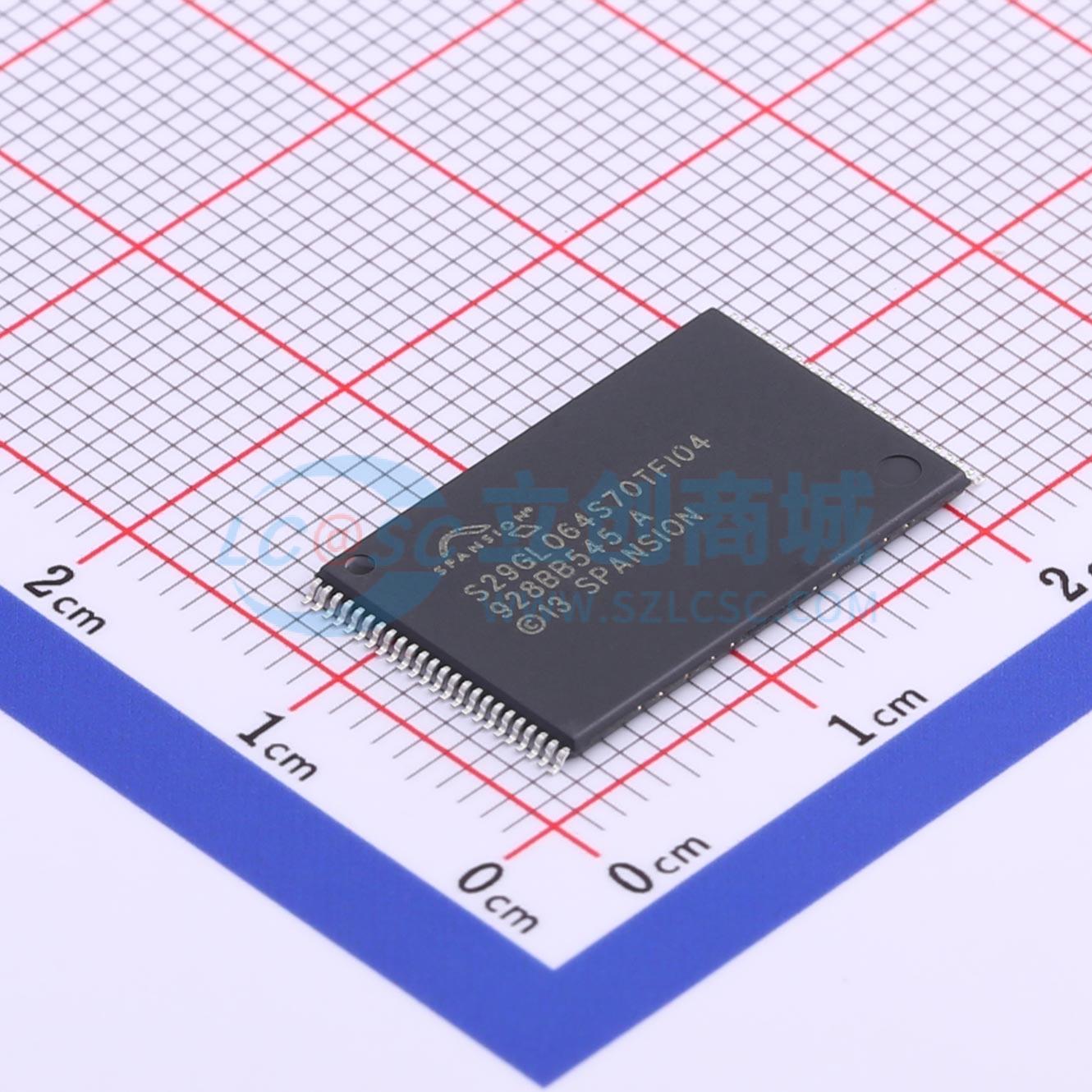 点击查看大图 S29GL064S70TFI040实物图