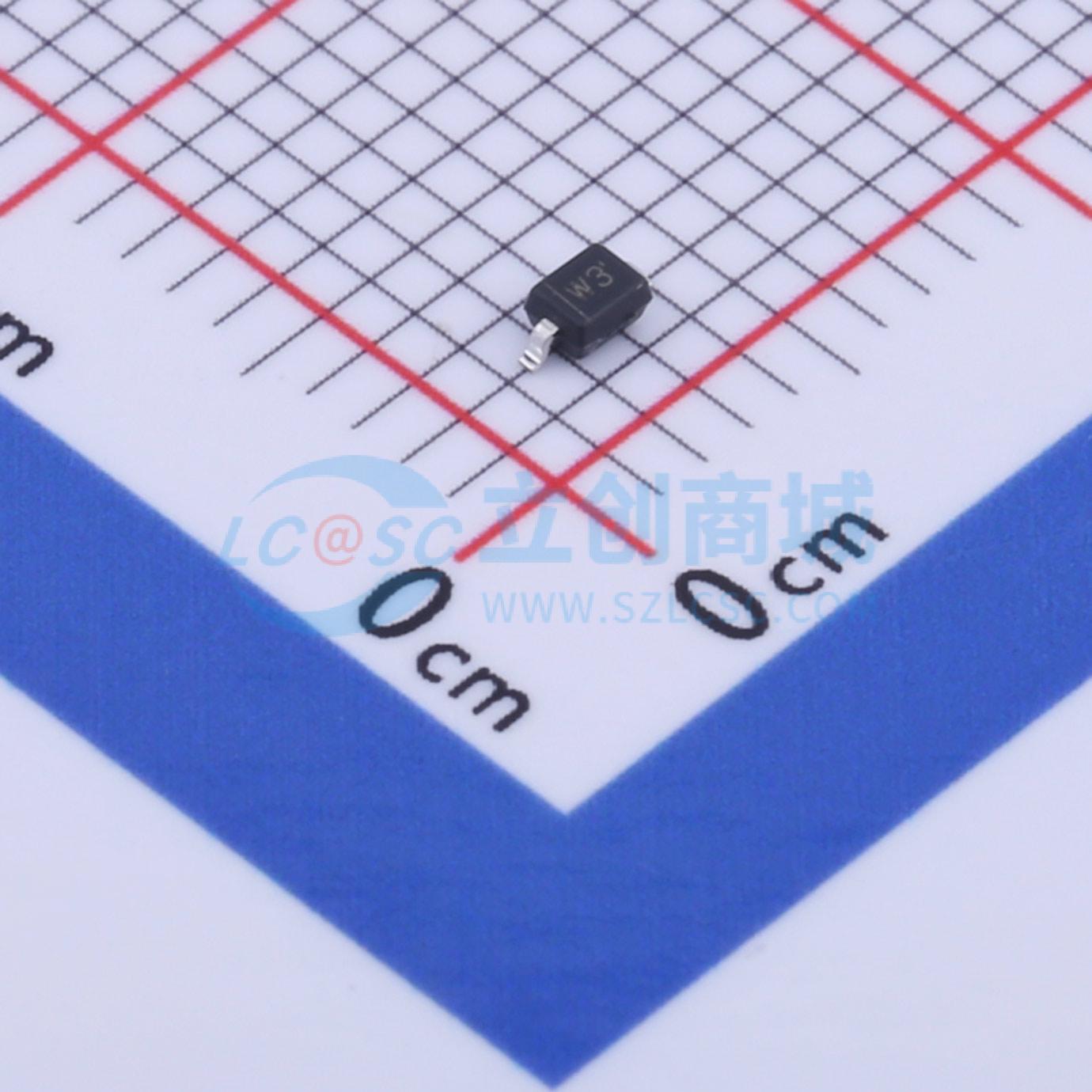 点击查看大图 BZT52C3V3S实物图