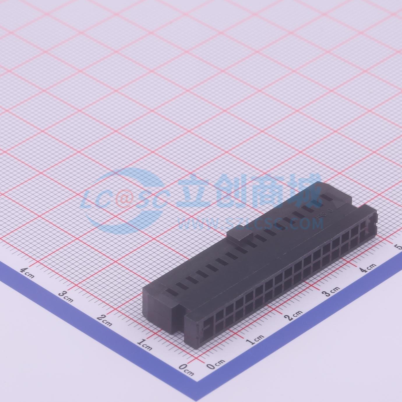 点击查看大图 HIF3BA-34D-2.54C实物图