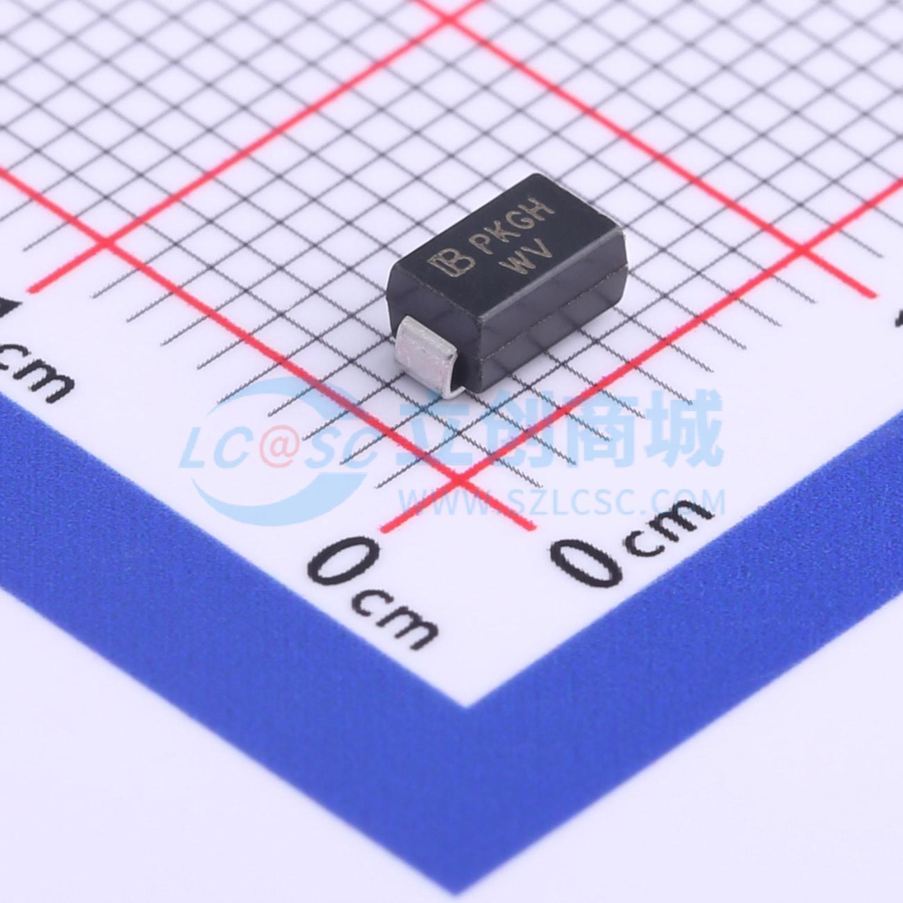 点击查看大图 SMAJ9.0CA-AT/TR7实物图