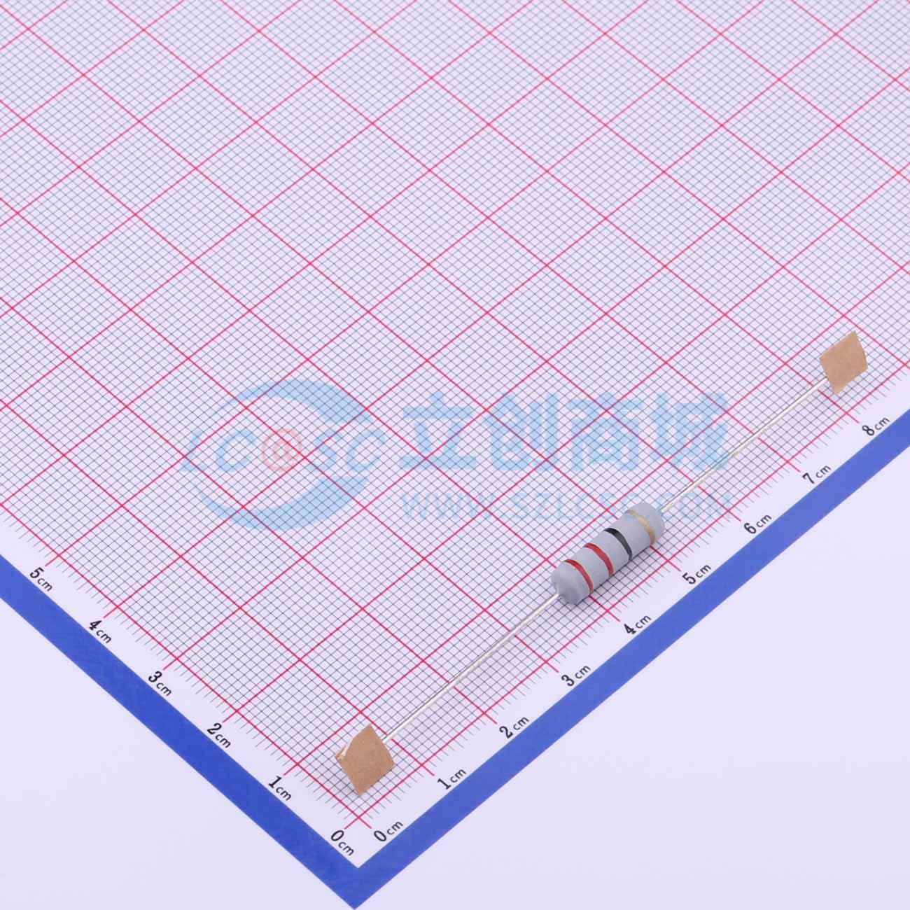 点击查看大图 MO2W-22Ω±5%-9T73实物图