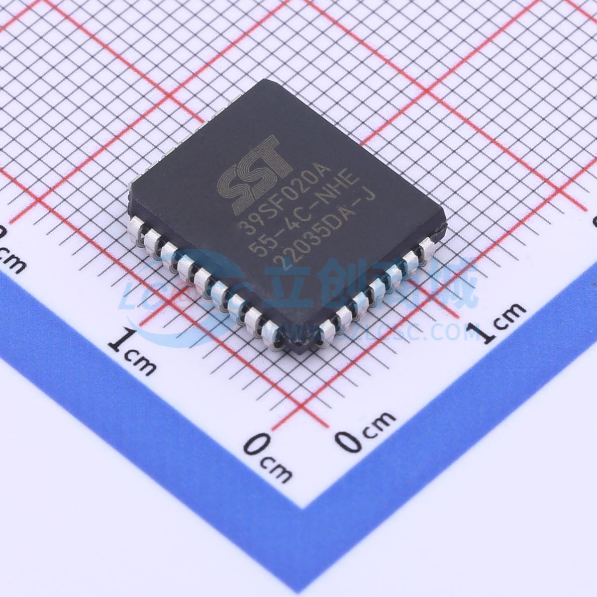 点击查看大图 SST39SF020A-55-4C-NHE实物图