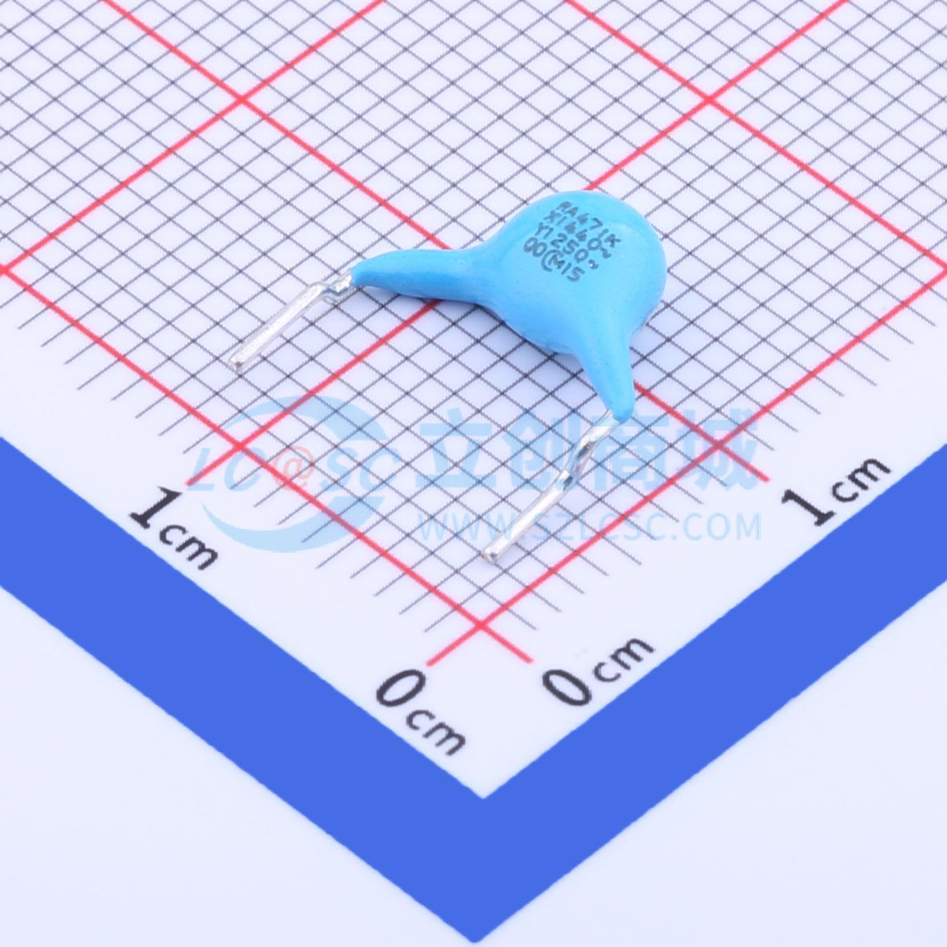 点击查看大图 DE1B3RA471KJ4BN01F实物图