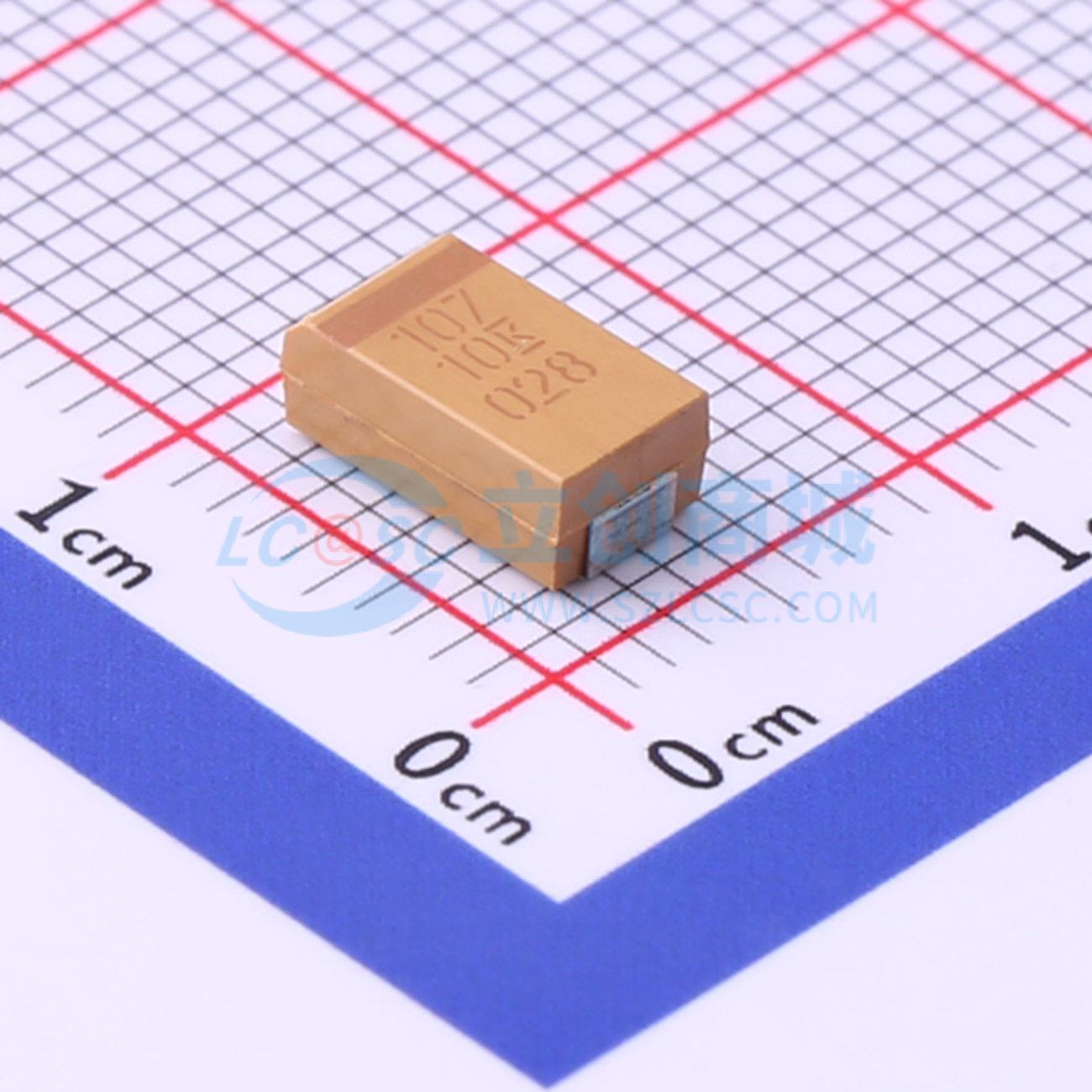 点击查看大图 T491D107M010AT实物图