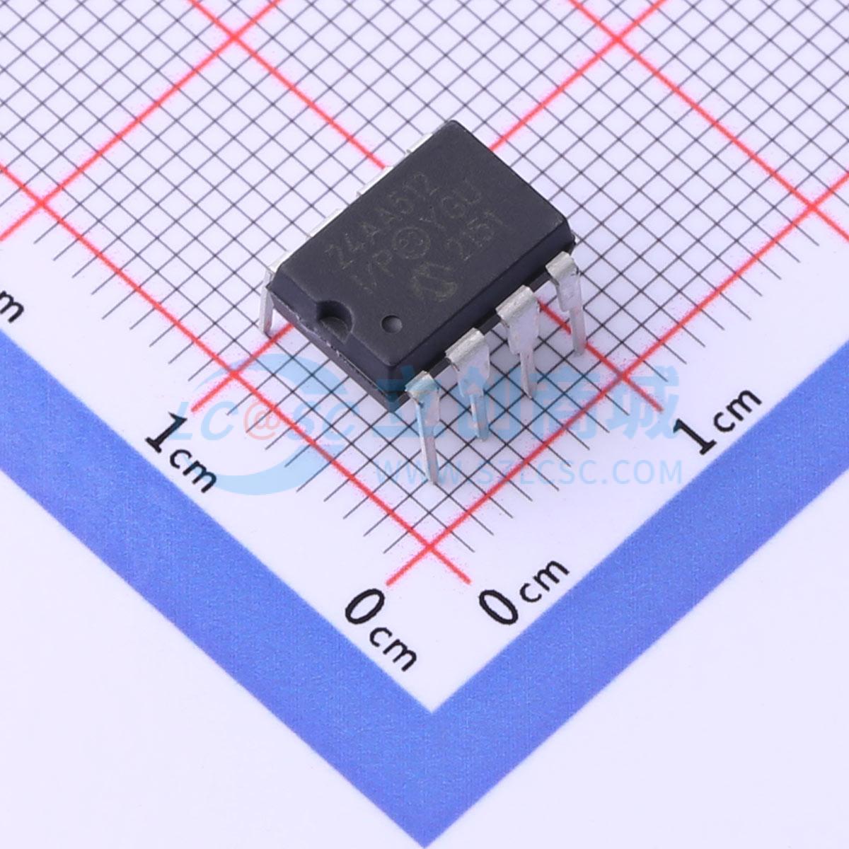 点击查看大图 24AA512-I/P实物图