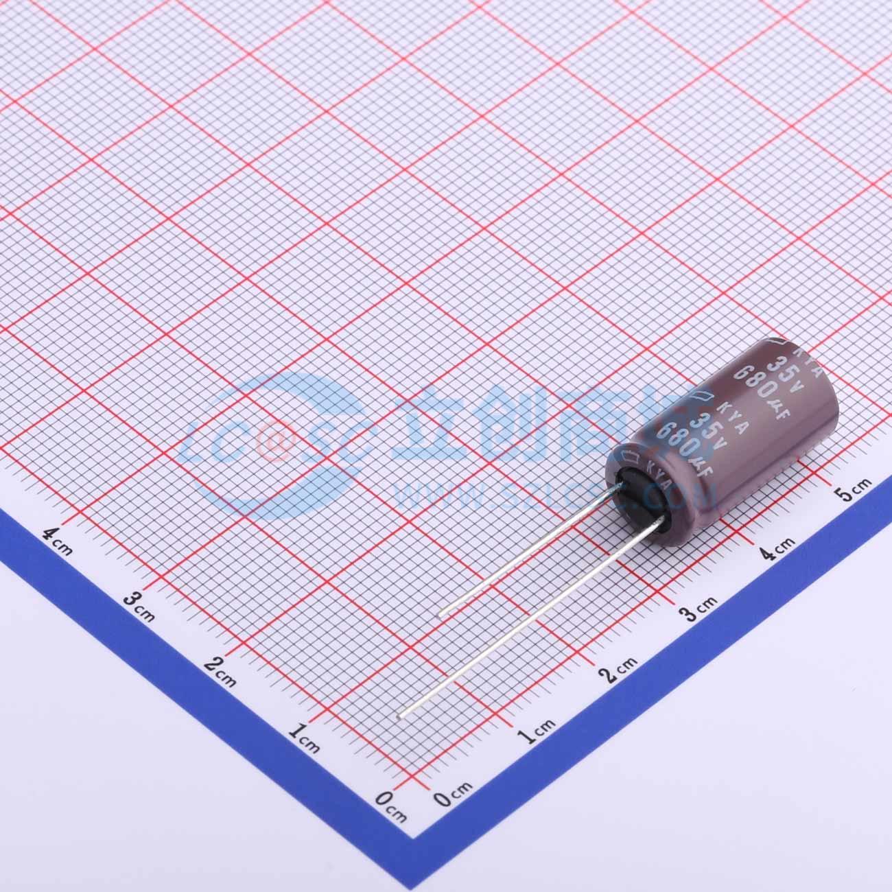 点击查看大图 EKYA350ELL681MJ20S实物图