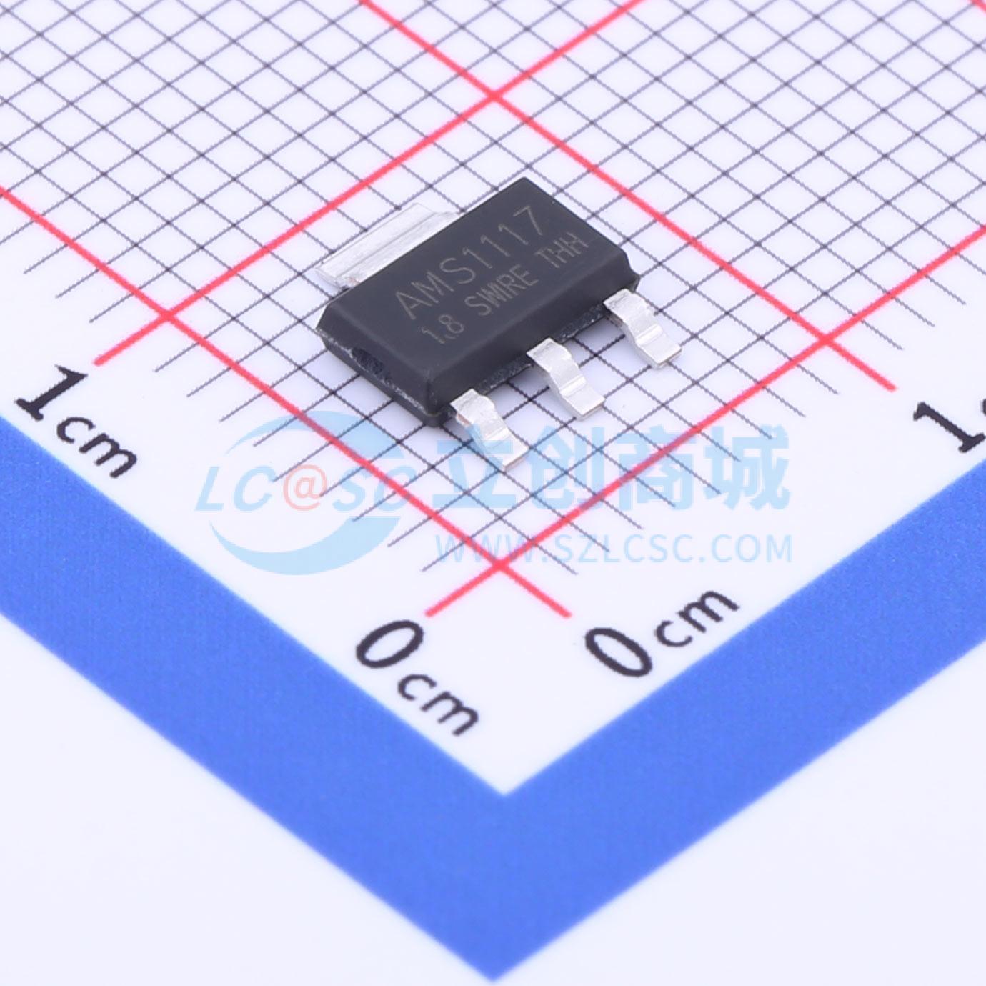 点击查看大图 AMS1117-1.8实物图