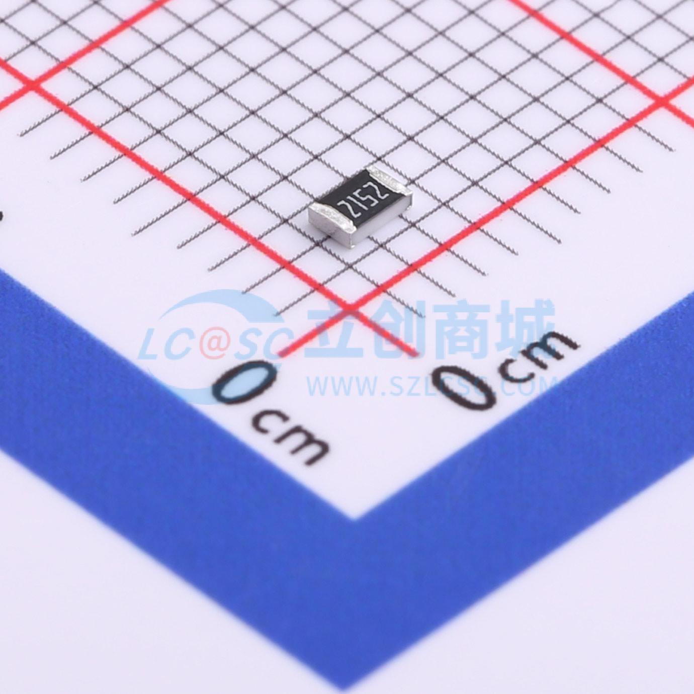 点击查看大图 RT0805BRE0721K5L实物图