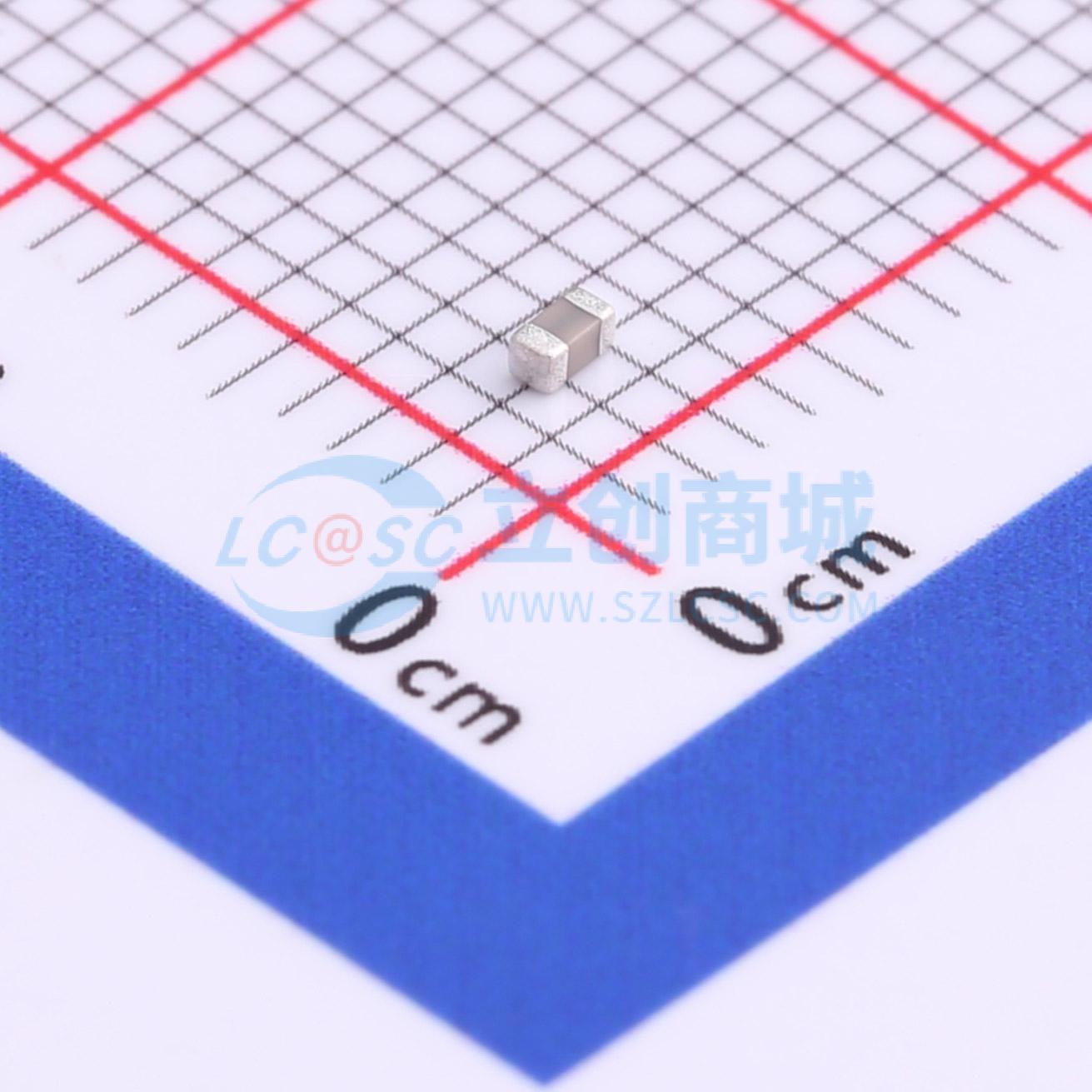 点击查看大图 TCC0603COG200J101CT实物图