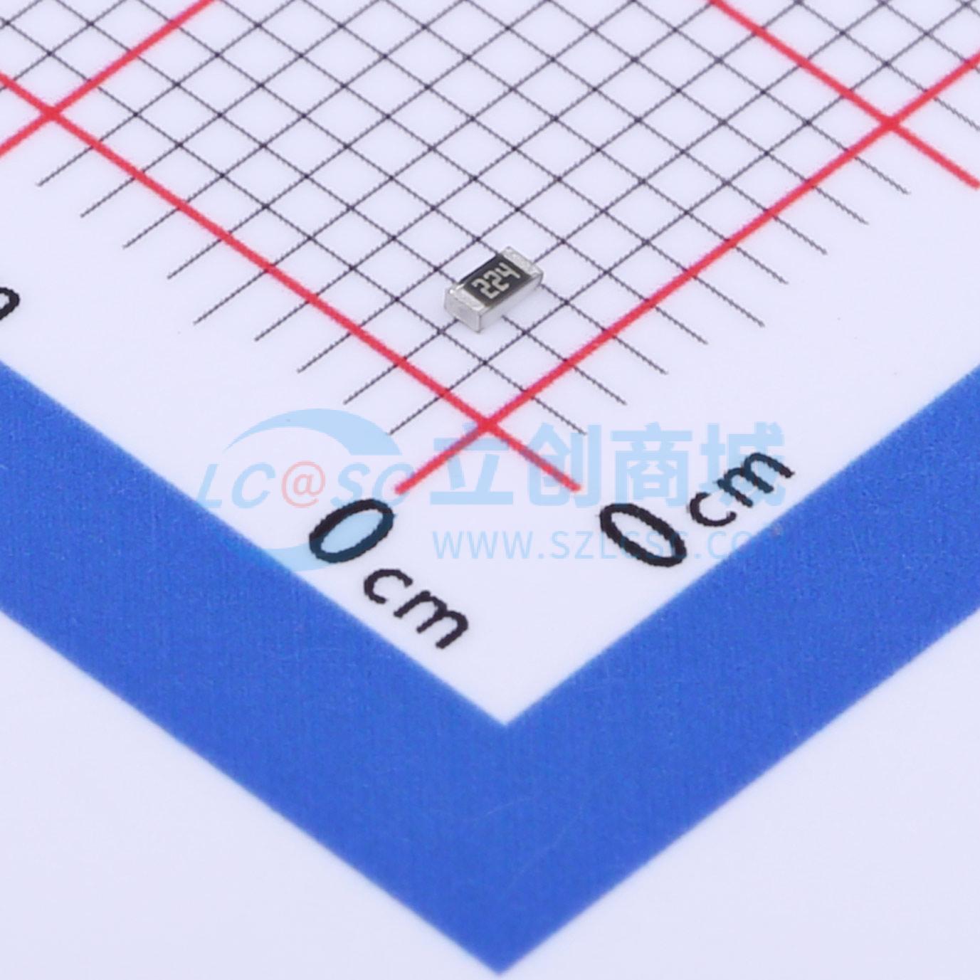 点击查看大图 CR0603F220KP05Z实物图