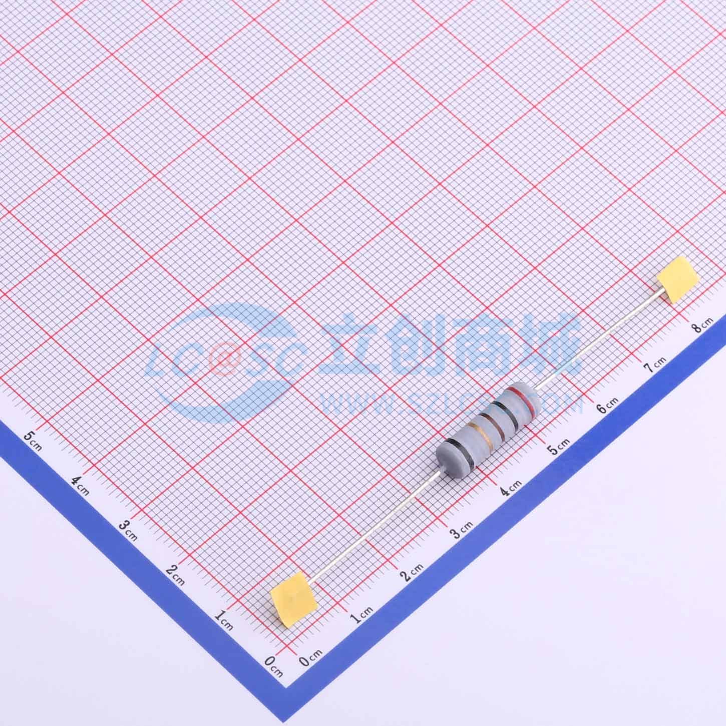 点击查看大图 KNP3W-200Ω±5%T实物图