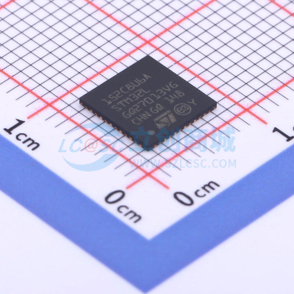 点击查看大图 STM32L152C8U6A实物图