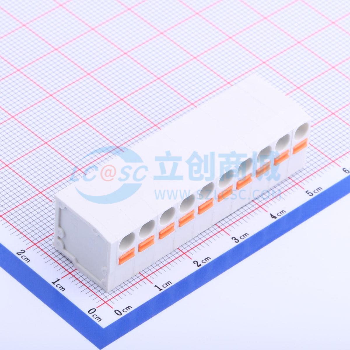 点击查看大图 KF239-5.08-10P实物图