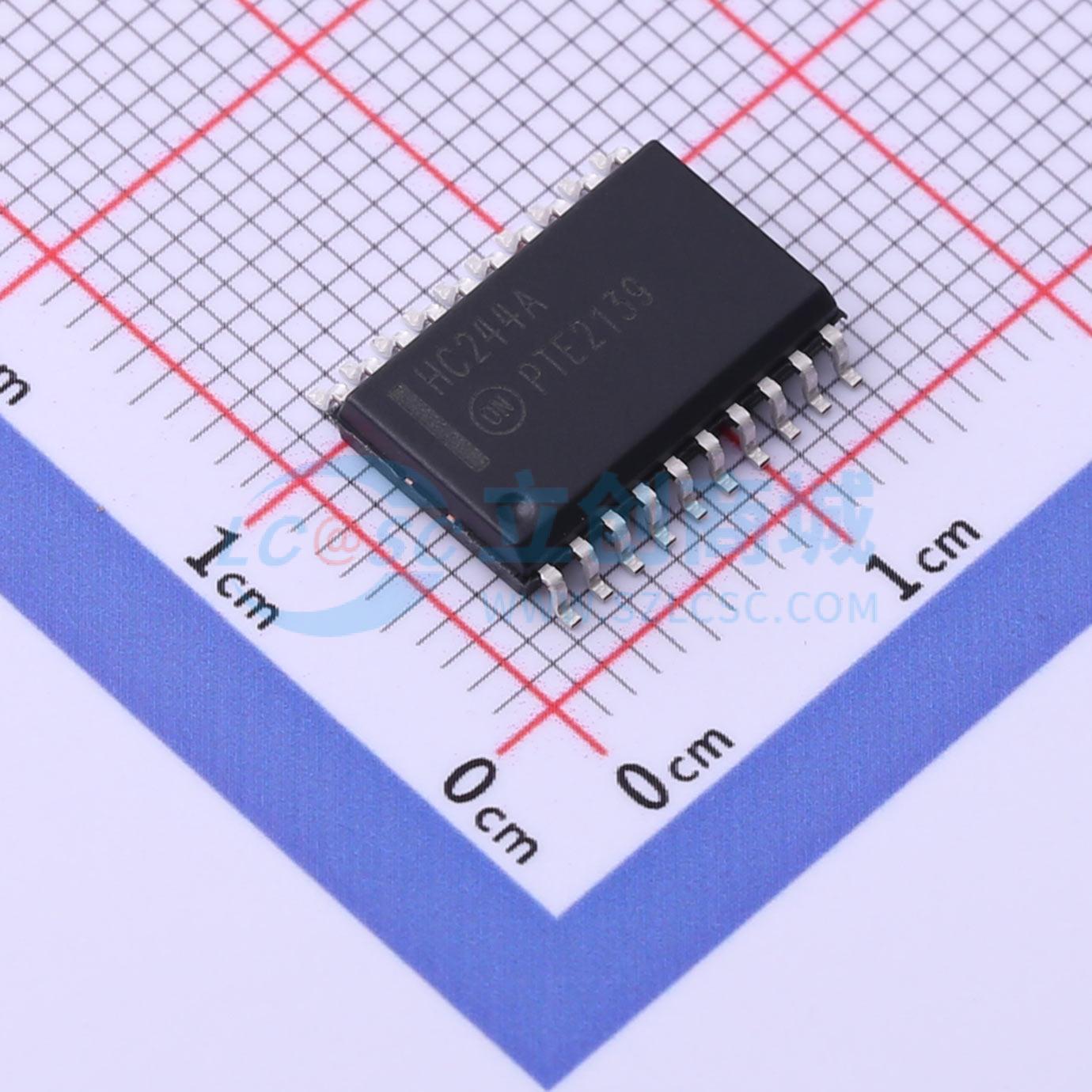 点击查看大图 MM74HC244WM实物图