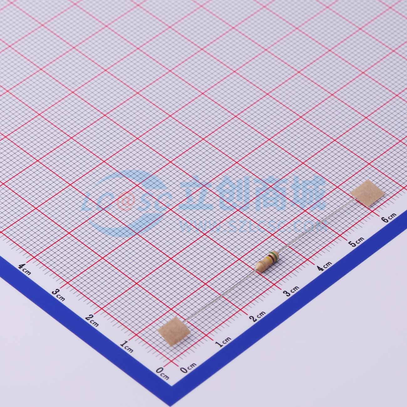 CF1/4W-510KΩ±5%T52实物图