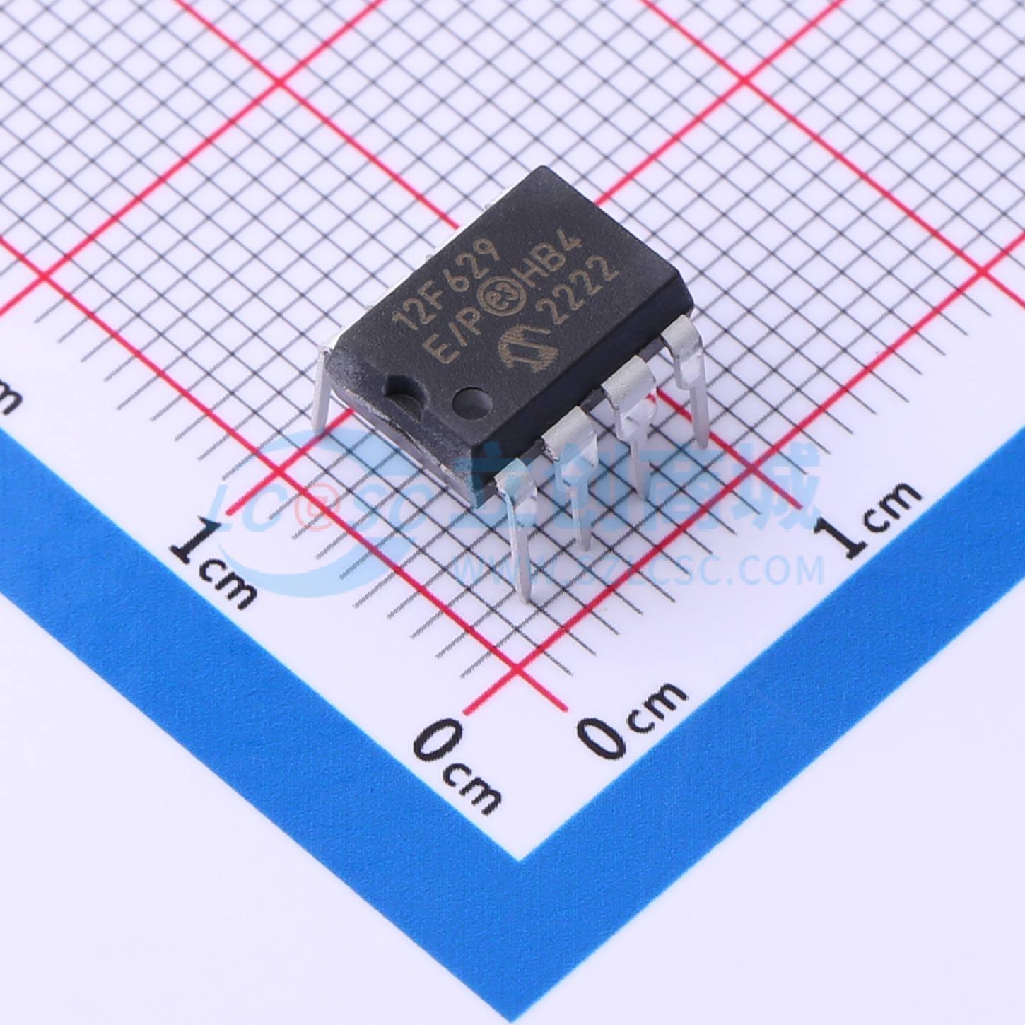 点击查看大图 PIC12F629-E/P实物图