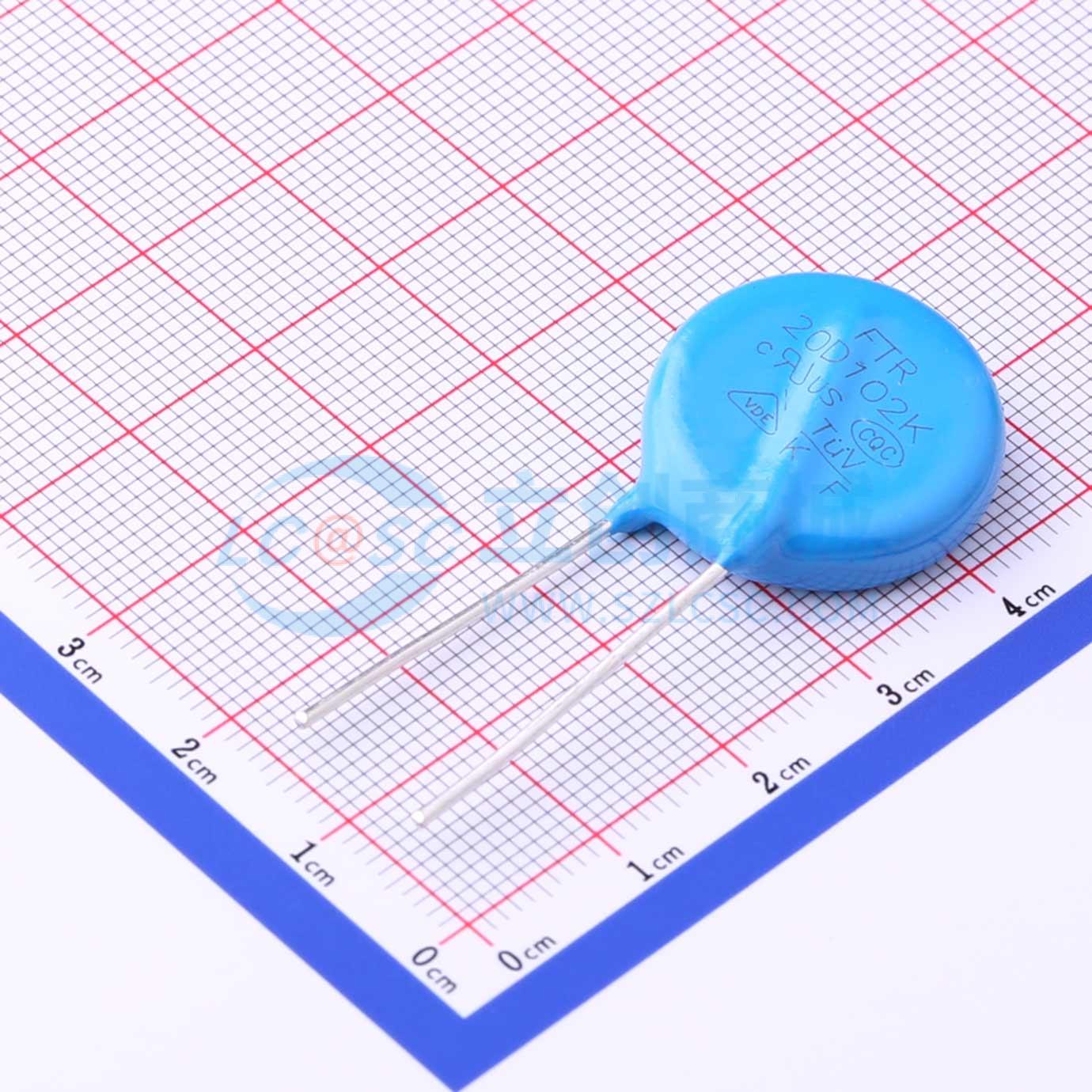 点击查看大图 FTR20D102K实物图