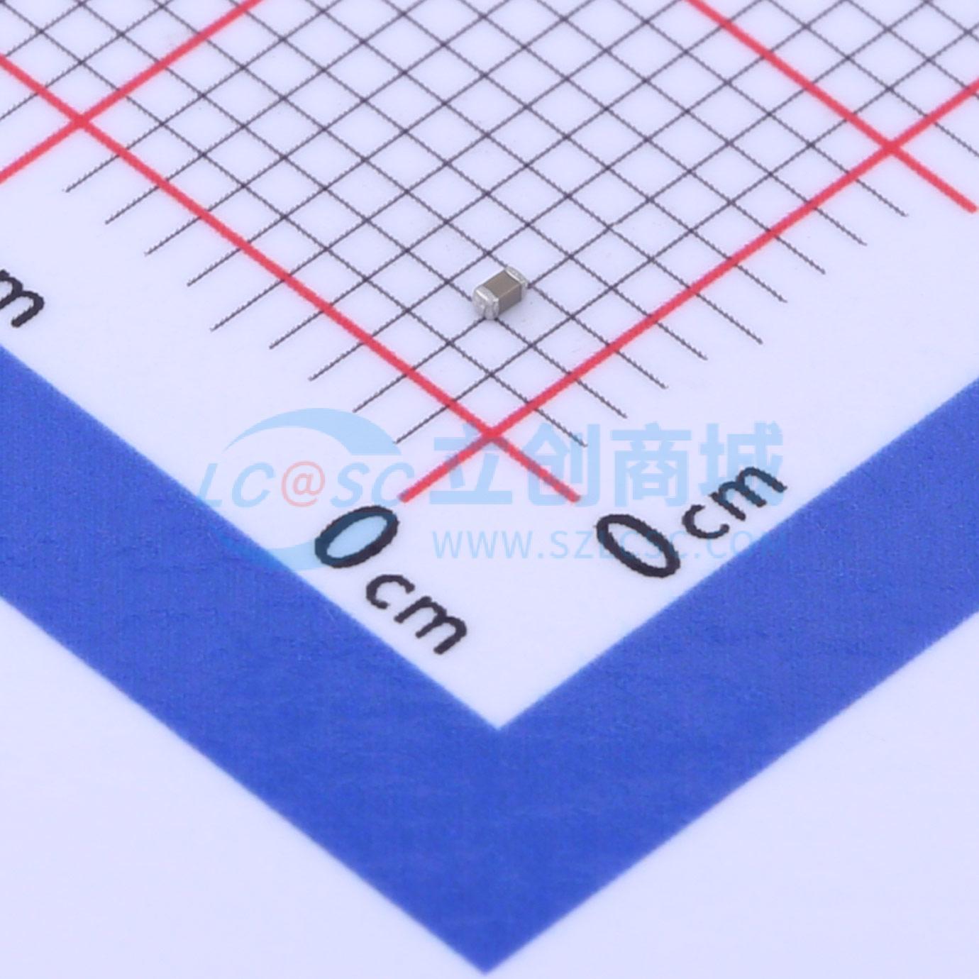 点击查看大图 CL05B104KB5NNNC实物图