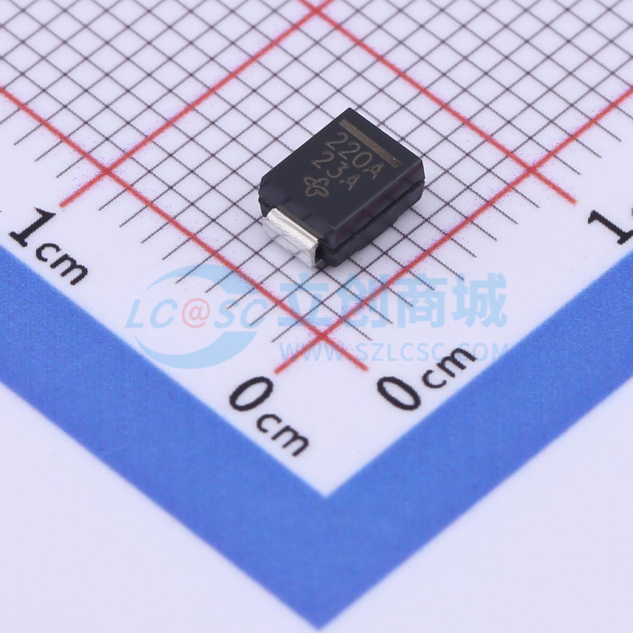 点击查看大图 P6SMB220A-E3/52实物图