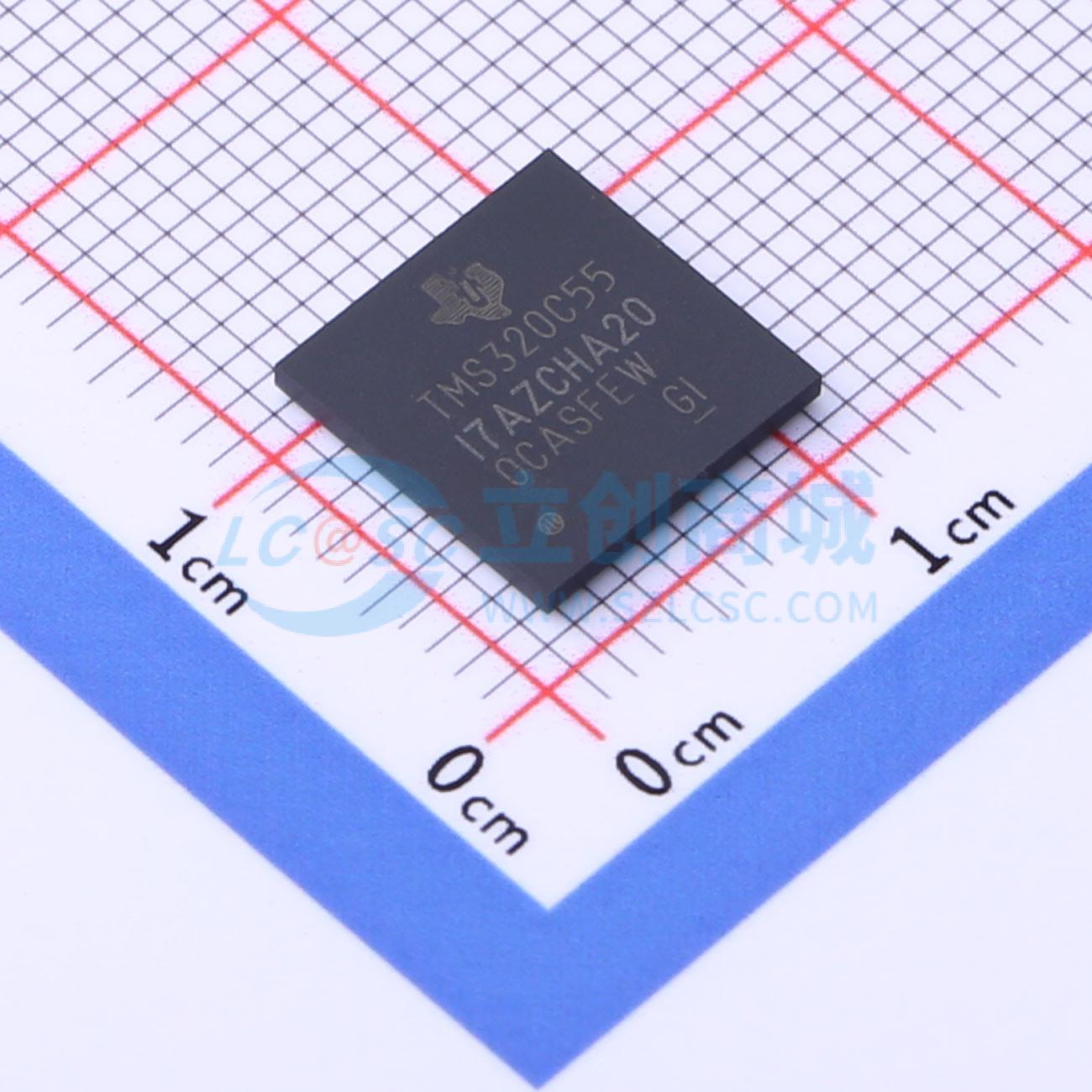 点击查看大图 TMS320C5517AZCHA20实物图