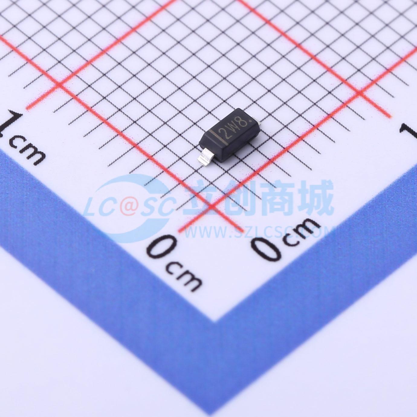 点击查看大图 BZT52B5V1实物图