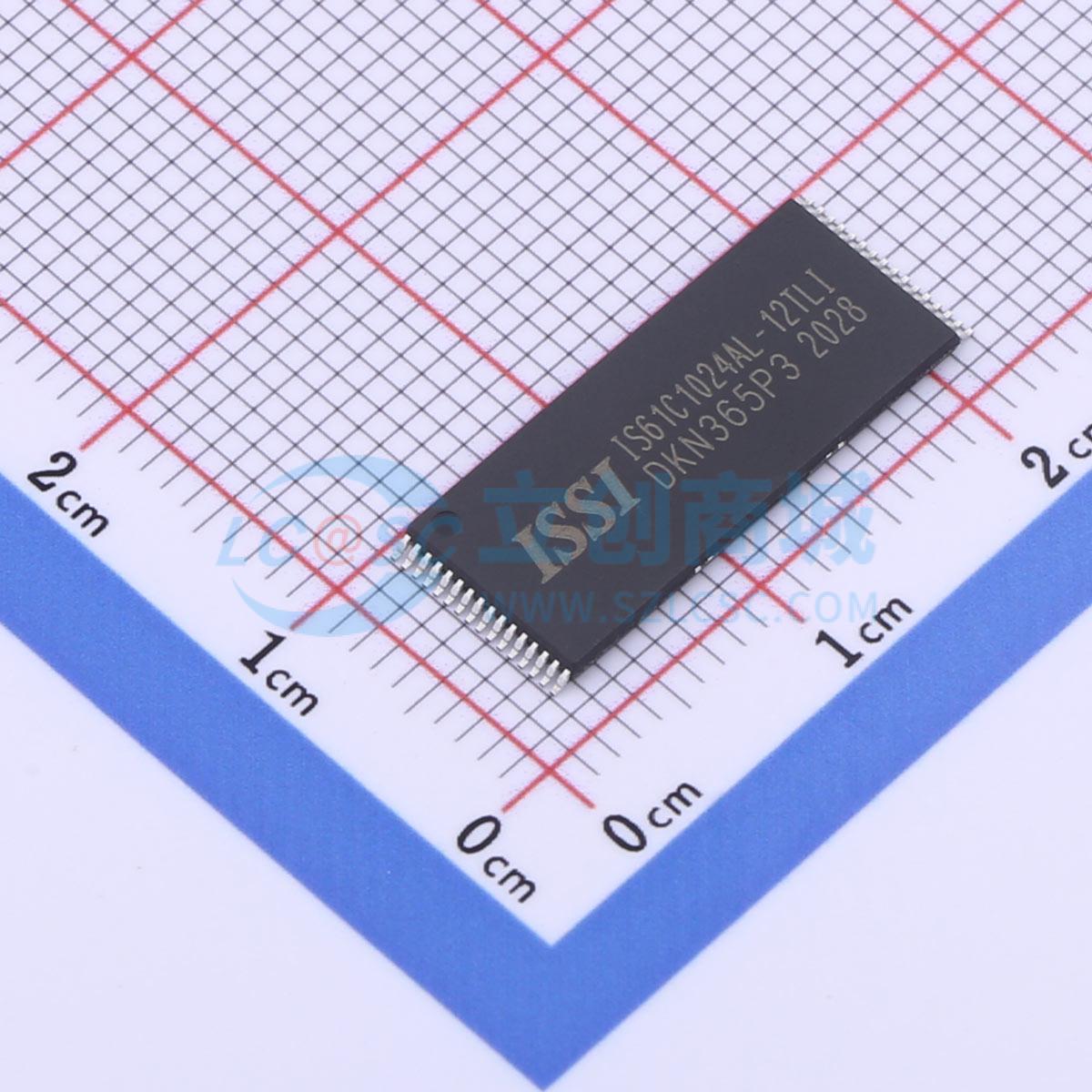 点击查看大图 IS61C1024AL-12TLI实物图