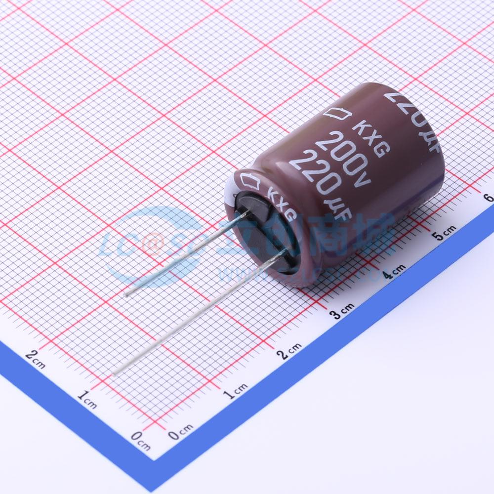 点击查看大图 EKXG201ELL221MM25S实物图