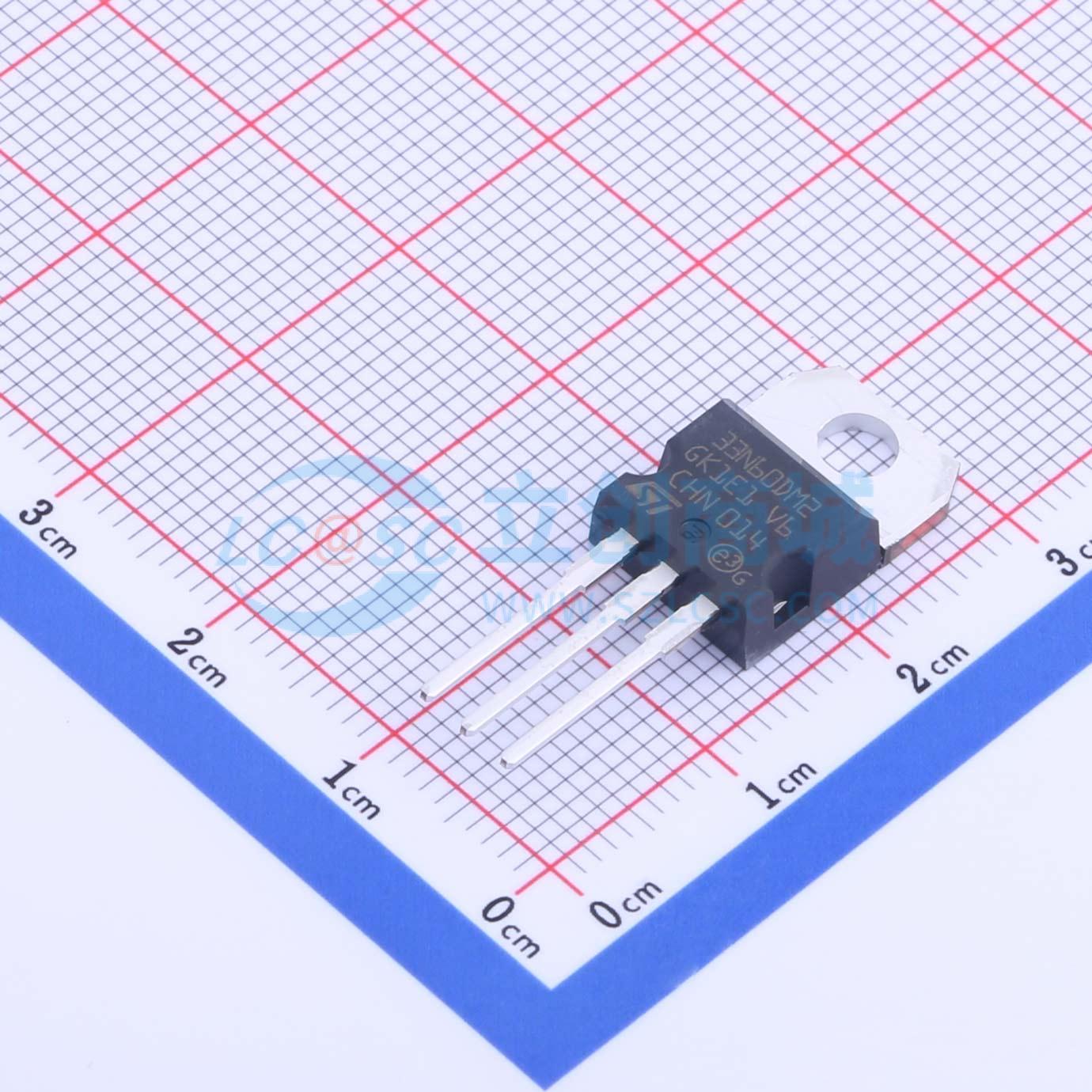 点击查看大图 STP33N60DM2实物图