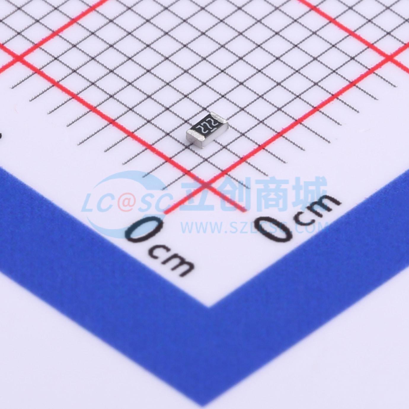 点击查看大图 RT0603BRE072K7L实物图
