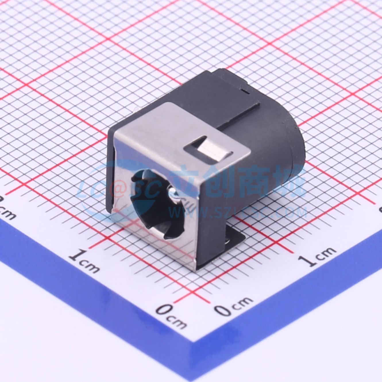 点击查看大图 DC-005F-2.5A-2.0实物图