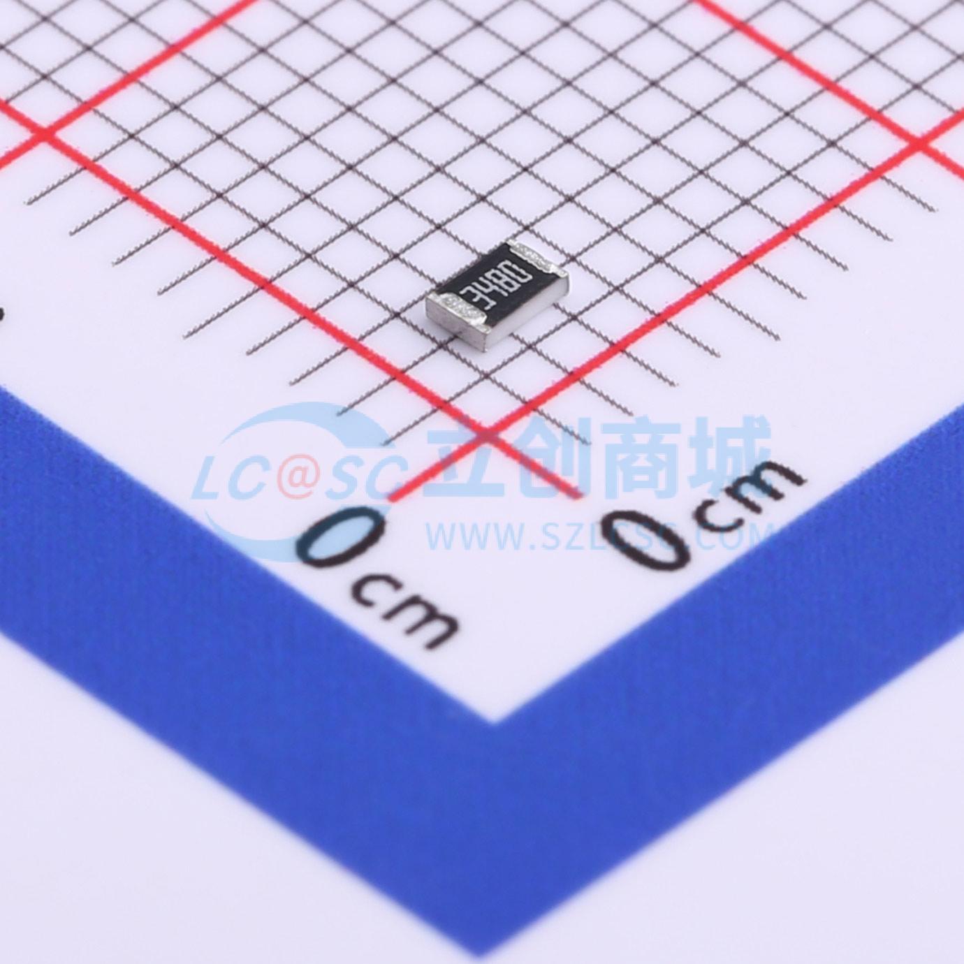 点击查看大图 RT0805BRD07348RL实物图