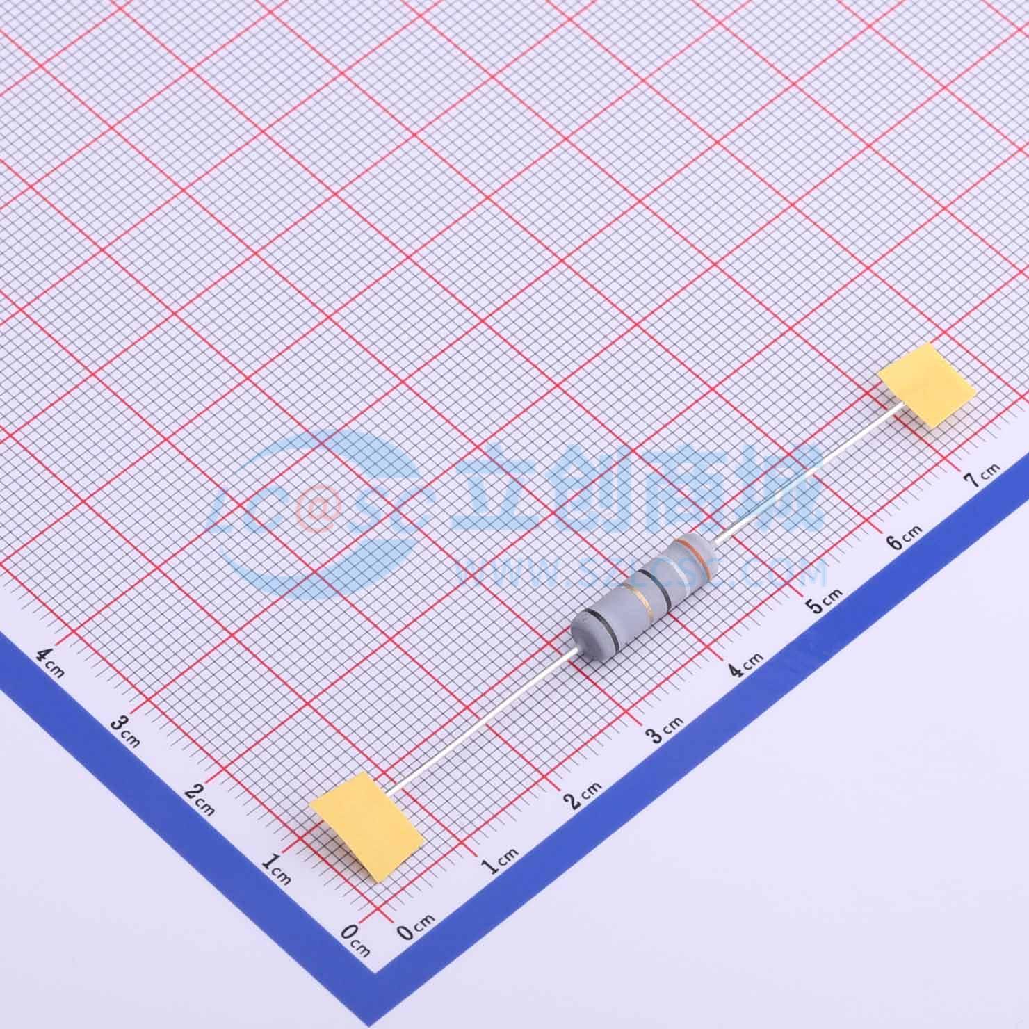 点击查看大图 KNP2W-39Ω±5%T实物图