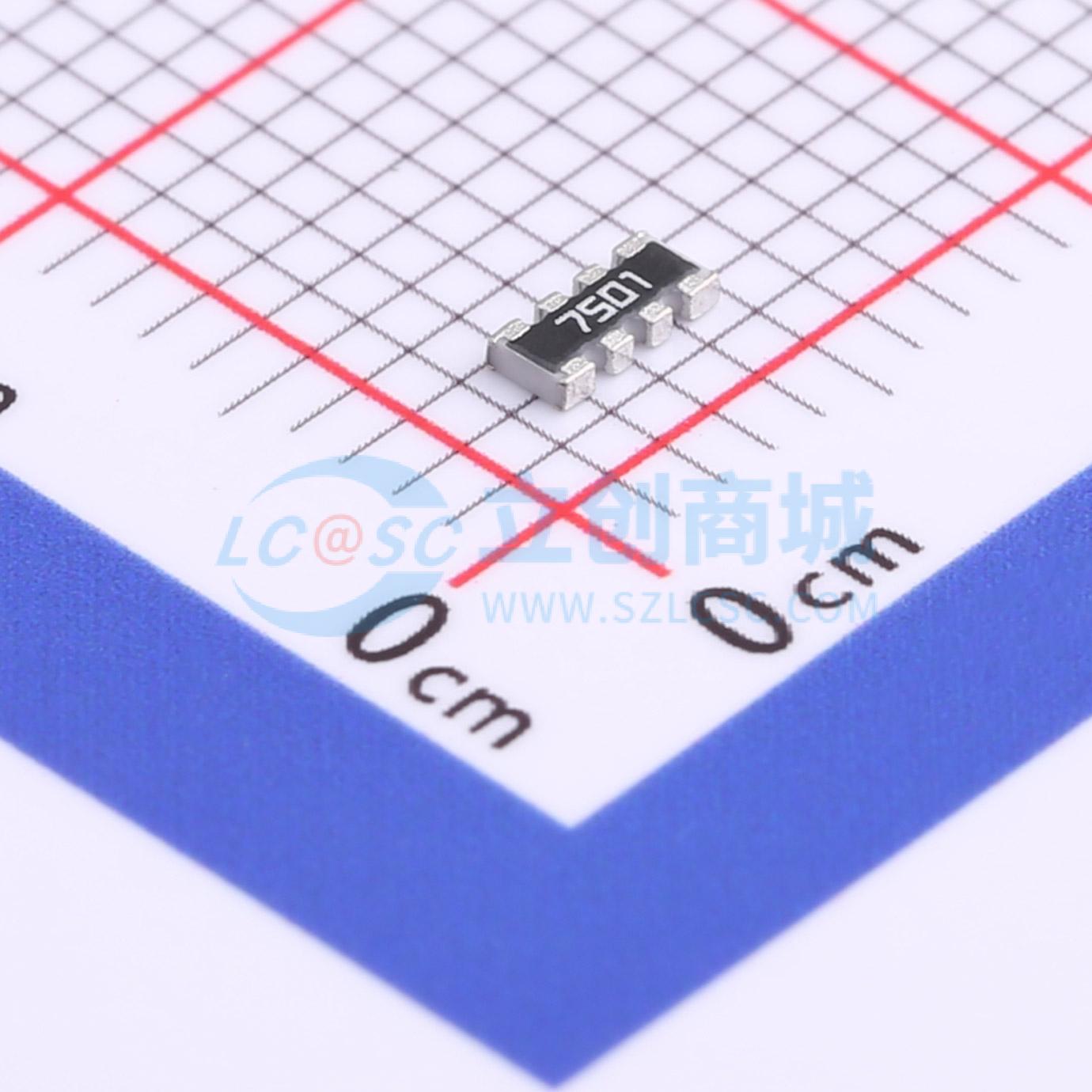 点击查看大图 YC164-FR-077K5L实物图