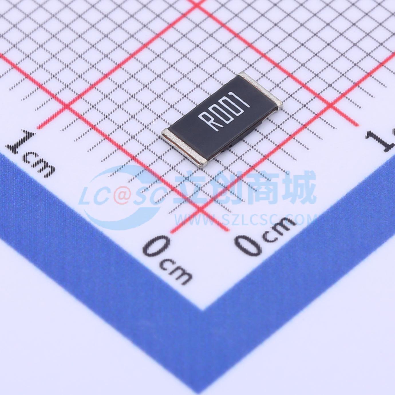 点击查看大图 HoGT2512-3W-1mR-1%实物图