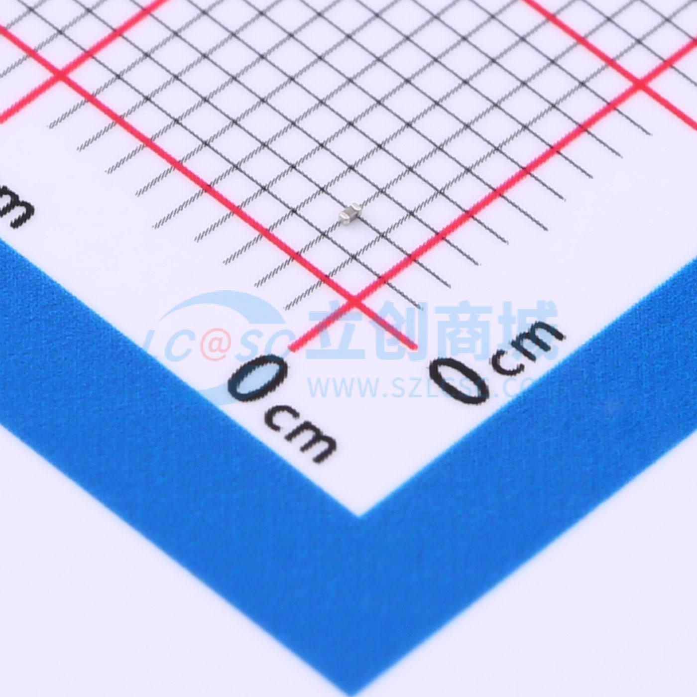 点击查看大图 CC0201JRNPO8BN750实物图