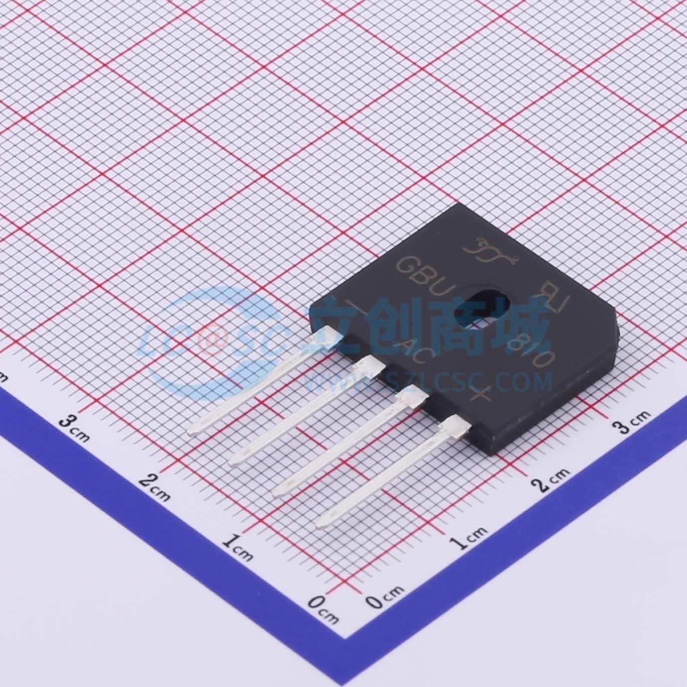 点击查看大图 GBU810实物图