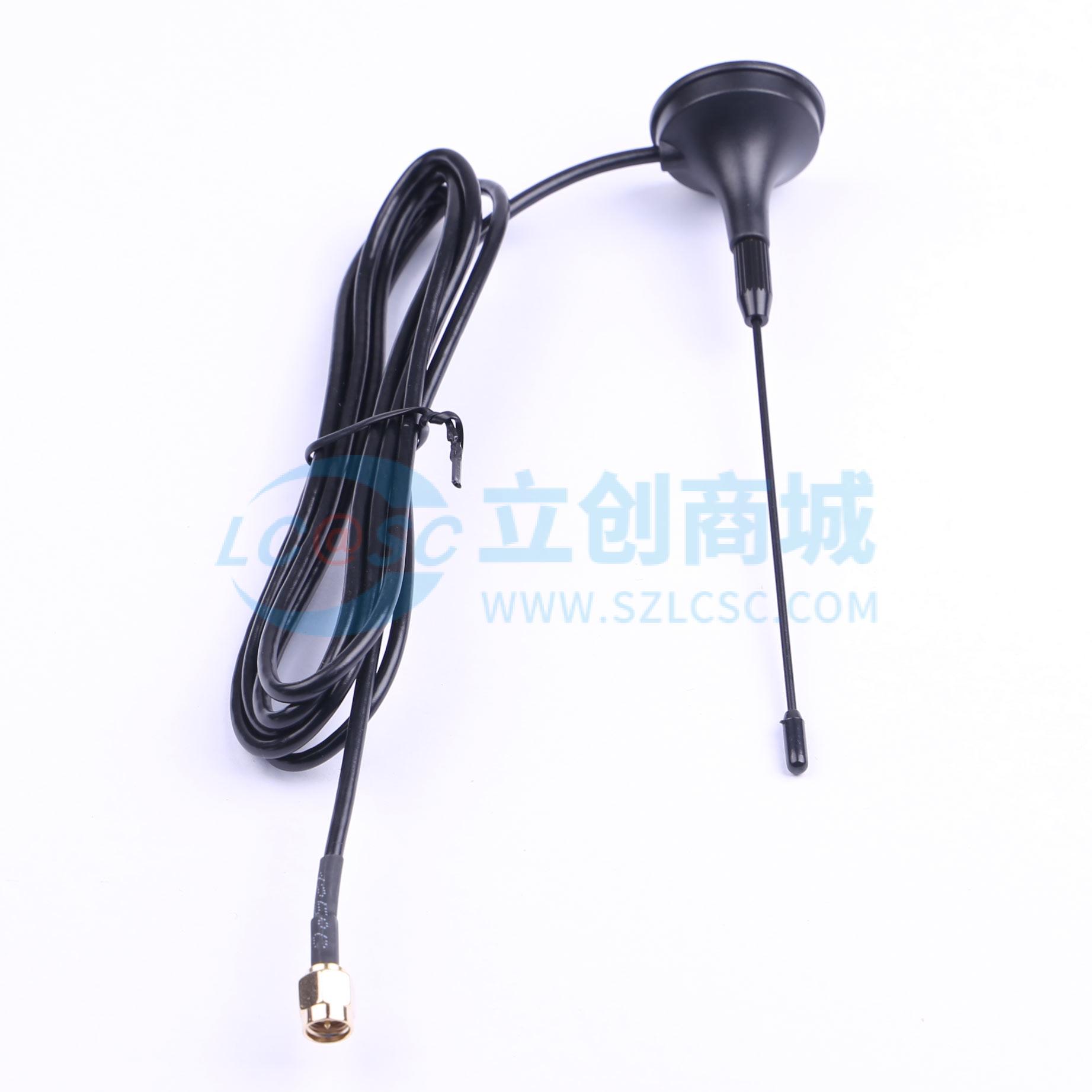 点击查看大图 HJ-GSM-SMA-RG174-1.5M实物图