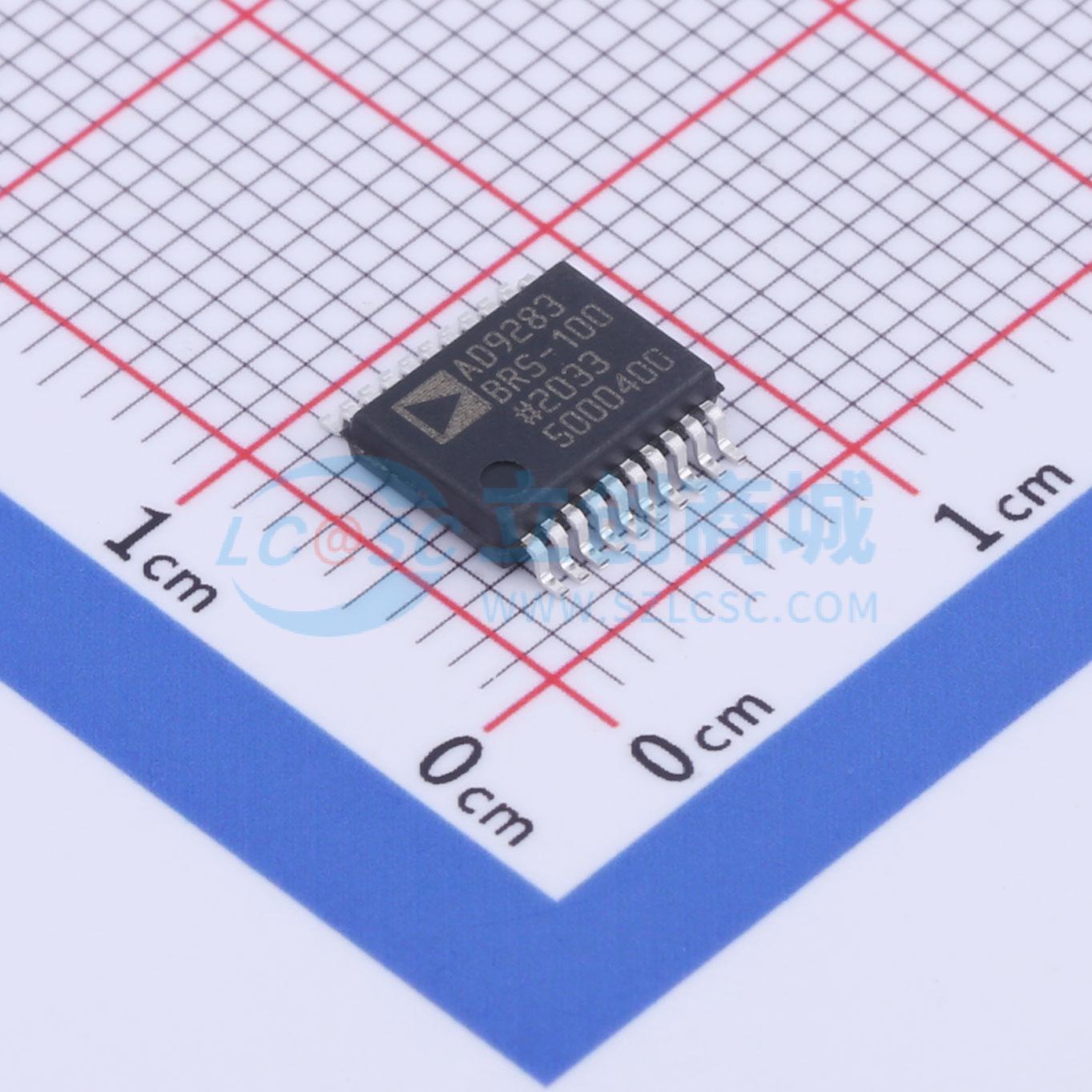 点击查看大图 AD9283BRSZ-RL100实物图