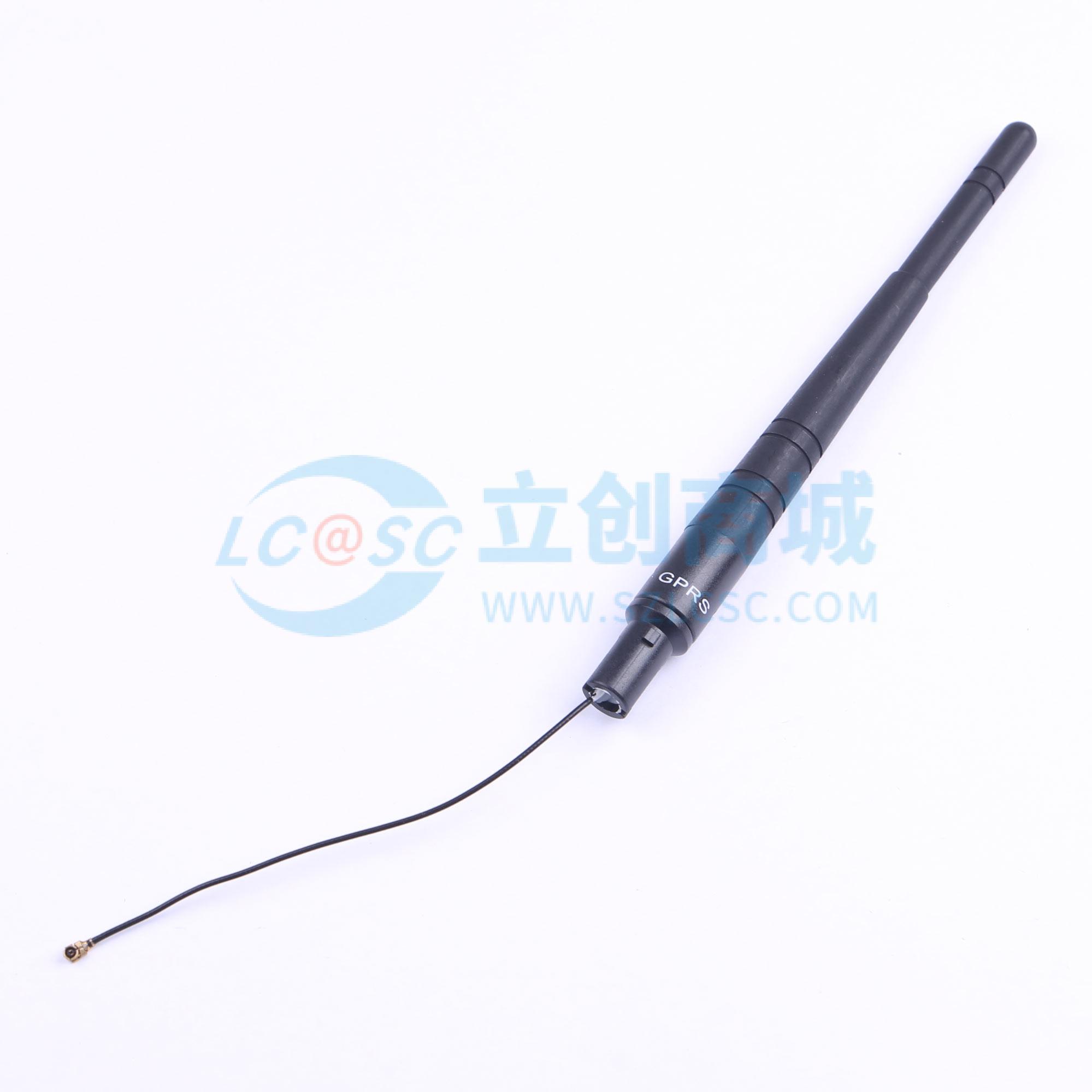 点击查看大图 HJ-GPRS-IPEX1-100mm实物图